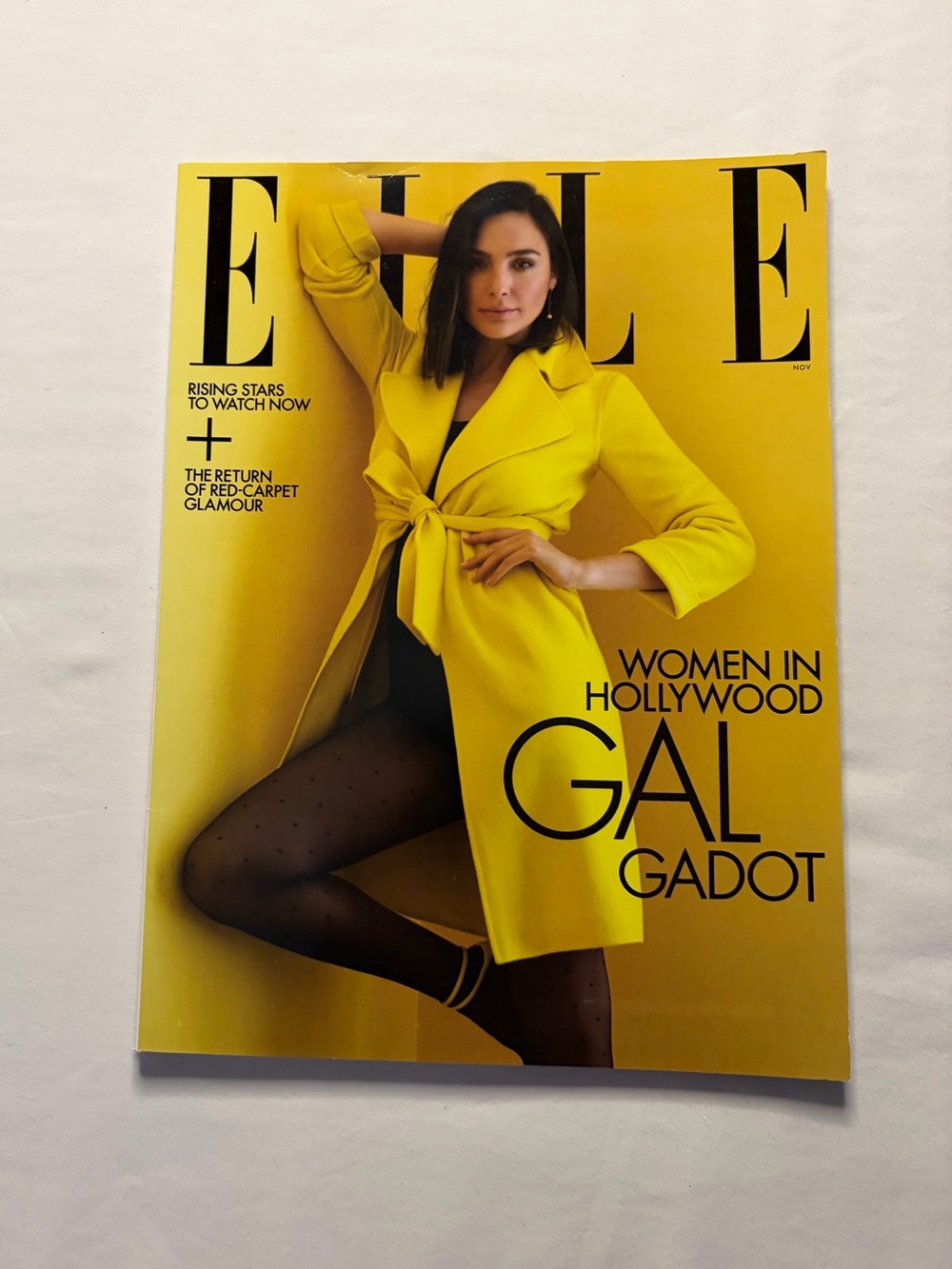 EllE Gal Gadot “Women In Hollywood” Issue November 2021 Magazine